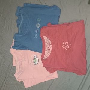Life Is Good Long Sleeve T Shirt Lot of 3
